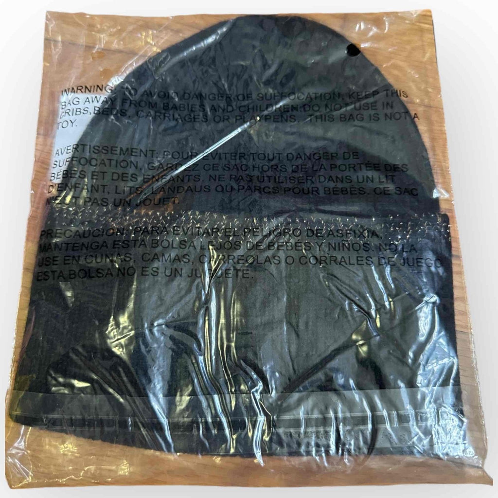 BP NWT Oversized Cuff Beanie with Metallic Thread, Black