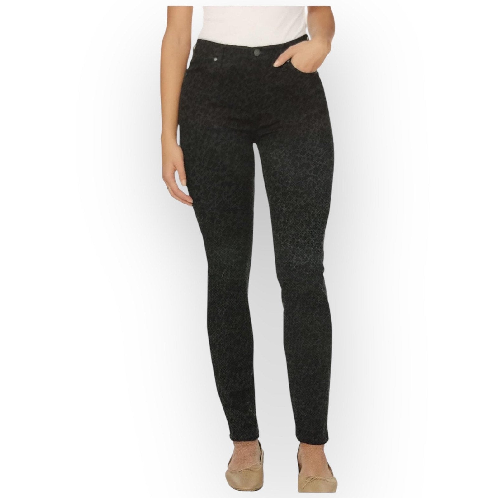 Buffalo David Bitton Womens Hanna High-Rise Skinny Soft Stretch Pants 14/34