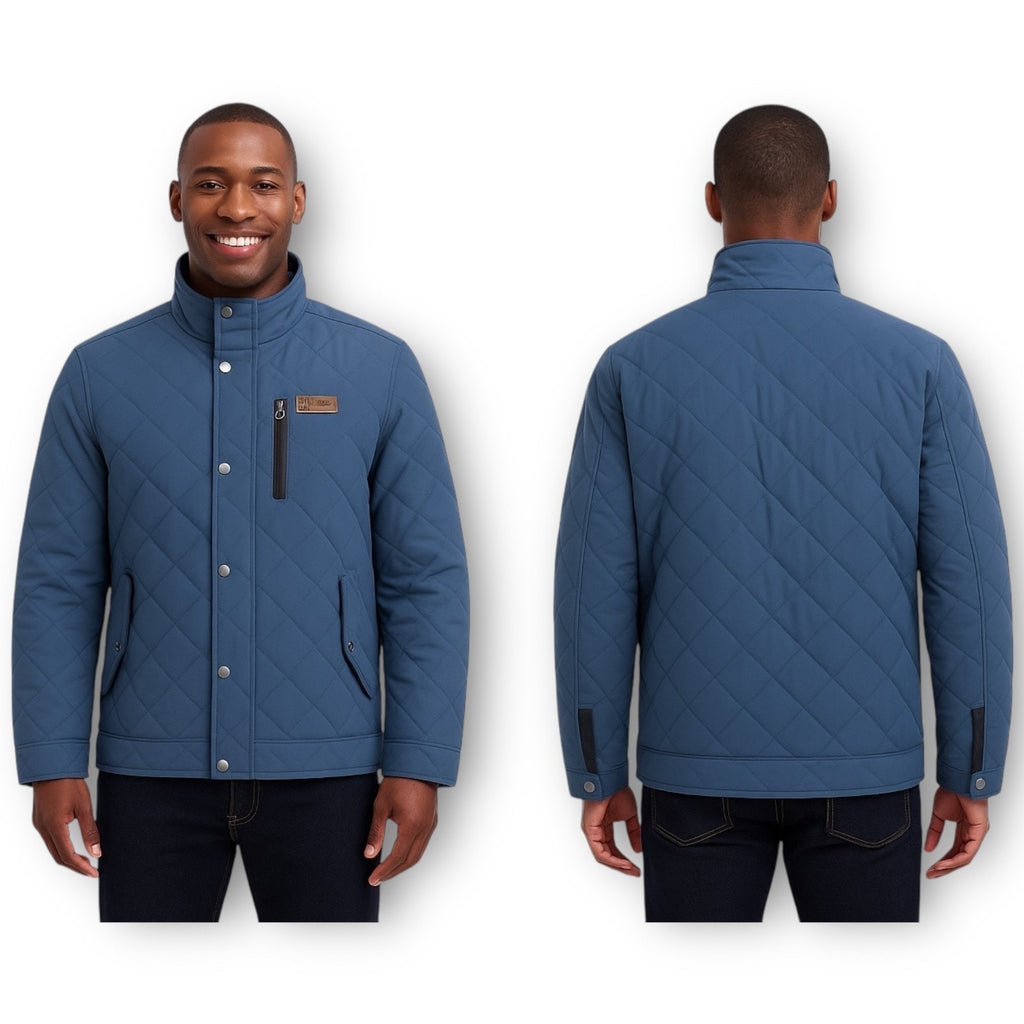 NWT Colorado Clothing Diamond Quilted Jacket Blue Size XXL