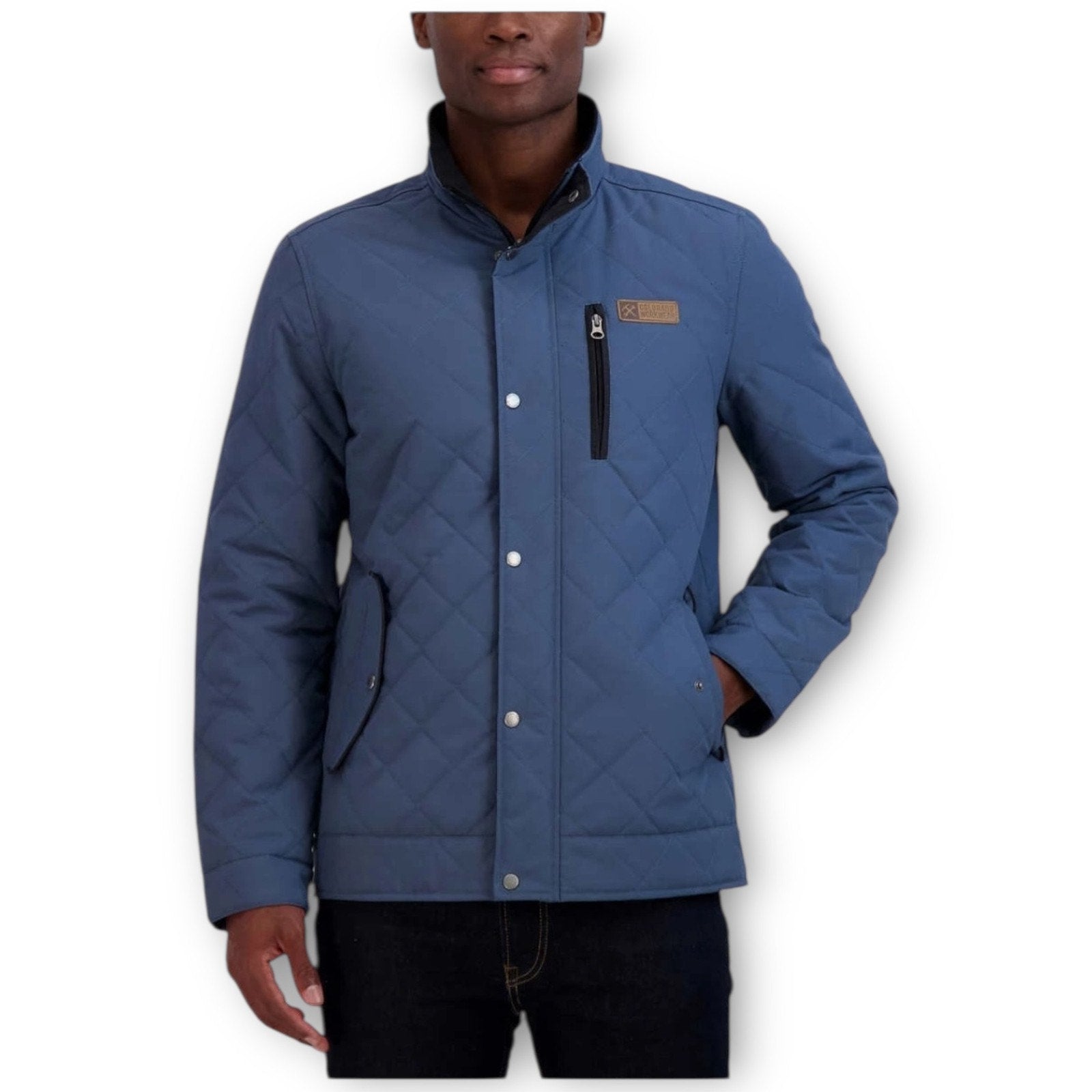 NWT Colorado Clothing Diamond Quilted Jacket Blue Size XXL