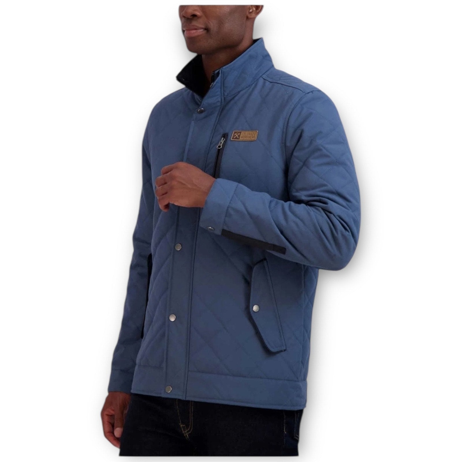 NWT Colorado Clothing Diamond Quilted Jacket Blue Size XXL